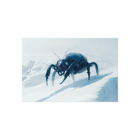 Mech Beetle Ice Dunes Poster