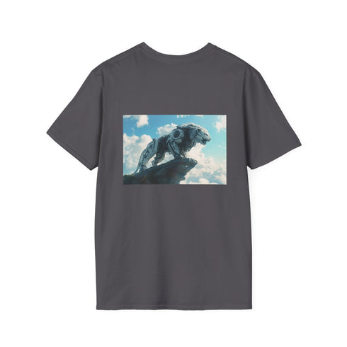 Mechanical Lion Roaring Digital Cliff