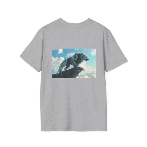 Mechanical Lion Roaring Digital Cliff