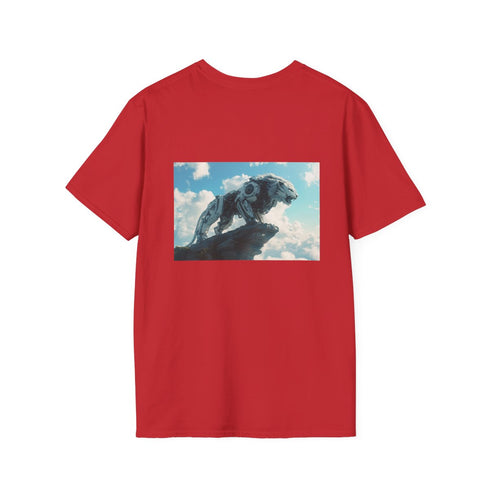 Mechanical Lion Roaring Digital Cliff