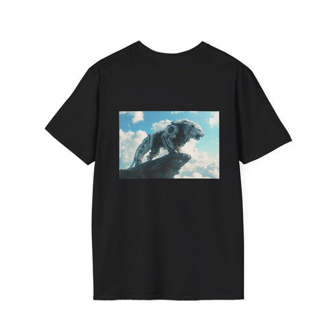 Mechanical Lion Roaring Digital Cliff