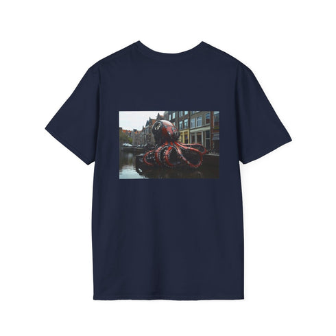Mechanical Octopus T-Shirt City Canal