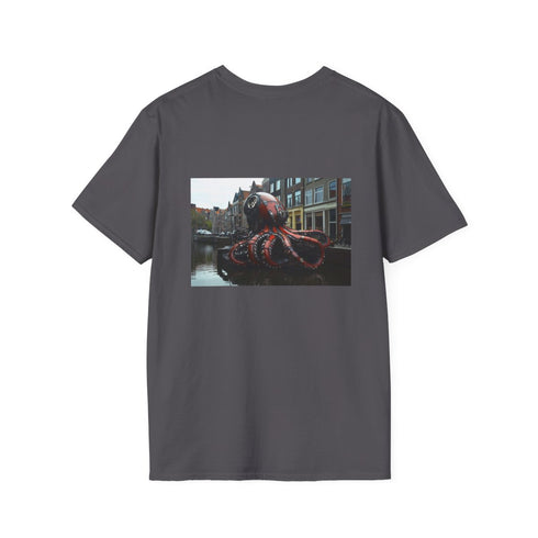 Mechanical Octopus T-Shirt City Canal