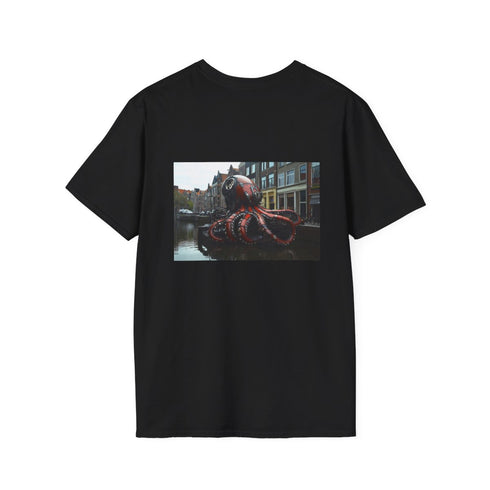 Mechanical Octopus T-Shirt City Canal