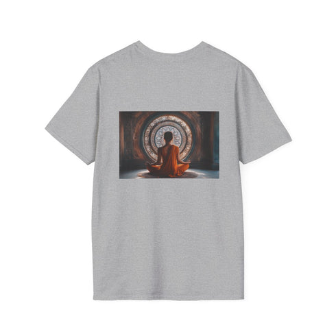Meditating Woman Mandala Graphic T-Shirt