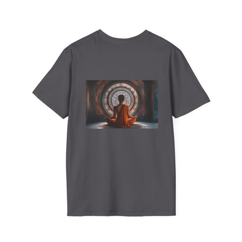 Meditating Woman Mandala Graphic T-Shirt