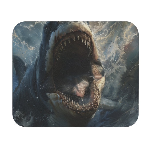 Megalodon Masterpiece Mouse Pad Dive into the Depths