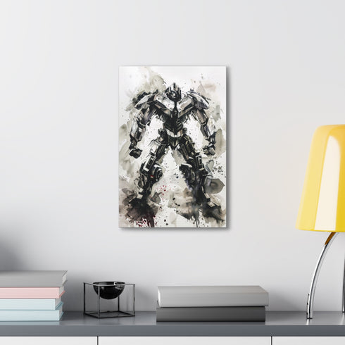 Megatron Destructor Autobots Canvas Wall Art Hanging Hardware Home Indoor.