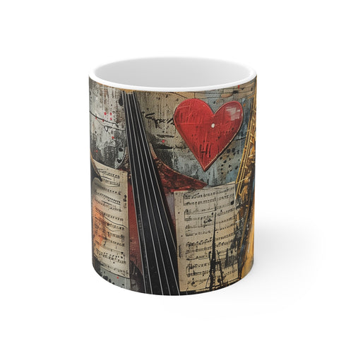 "Melodic Muse Coffee Mug"