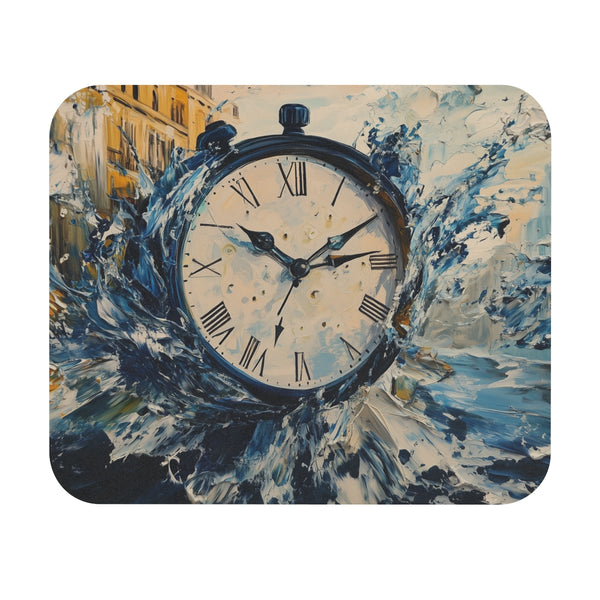 Melted Time Mouse Pad Capturing the Fleeting Moment
