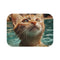 "Meow-tastic Sea Swim Bath Mat"