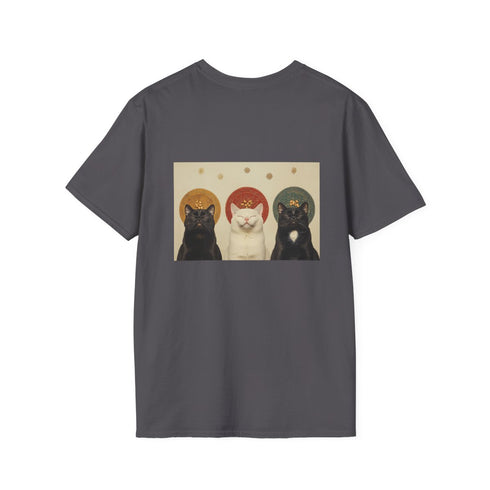 Meow Trio Cat Triptych Shirt