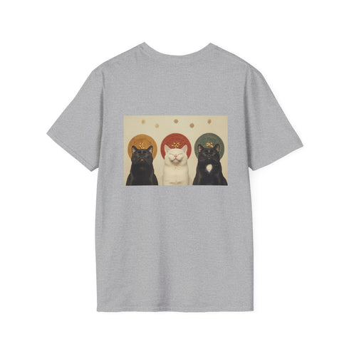 Meow Trio Cat Triptych Shirt