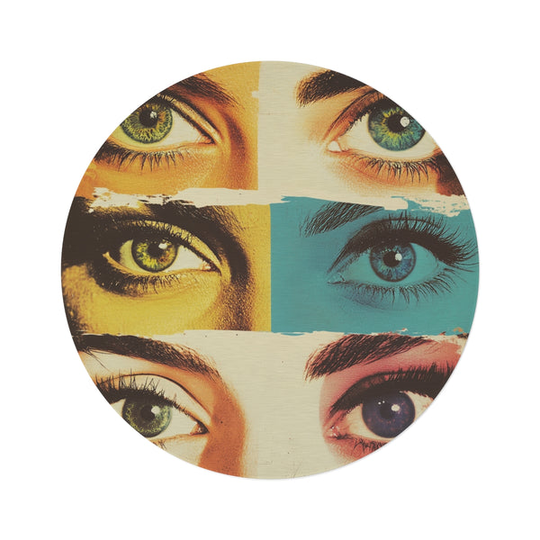 "Mesmerizing Eye Spectrum Rug"