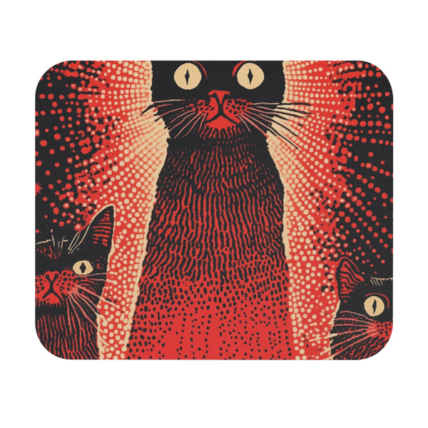 Metal Cats Logo Mouse Pad