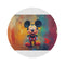 "Mickey Magic Round Rug"