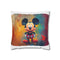"Mickey Mouse Abstract Pillowcase: Dreamy Disney Delight"