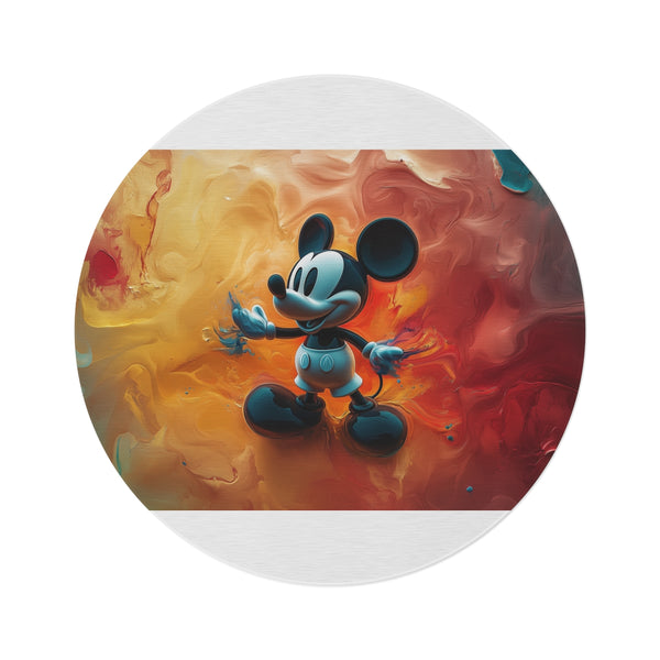 "Mickey's Magical Round Rug"