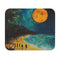 Midnight Beach Moon Mouse Pad