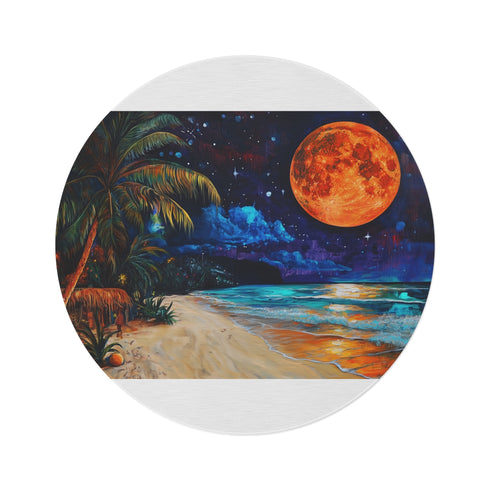 "Midnight Beach Party Rug"