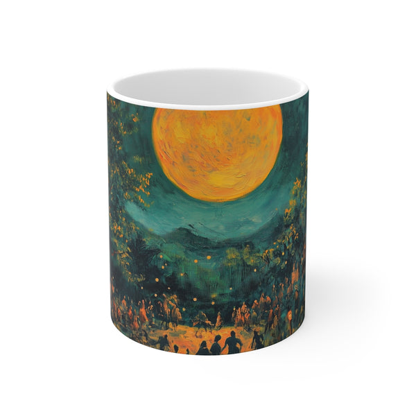 "Midnight Moonlight Festival Mug"