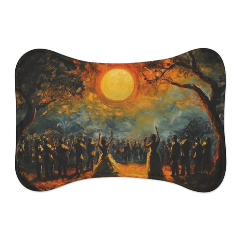"Midnight Moonlight Pet Mat"