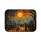 "Midnight Moonlit Festival Bath Mat"