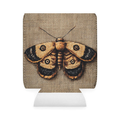 Midnight Moth Can Cooler Sleeve