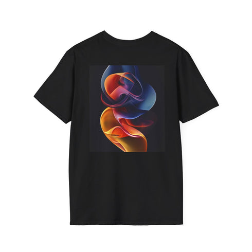 Midnight Mystery T-Shirt: Layered Elegance
