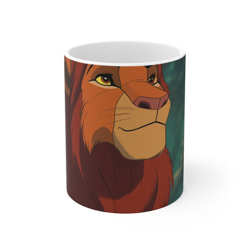 "Mighty Mufasa Lion King Mug"