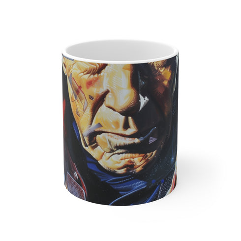 "Mindful Mug: Professor X Portrait"