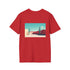 Minimal Desert Scene Sharp Shadows T-Shirt