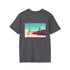 Minimal Desert Scene Sharp Shadows T-Shirt