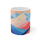 Minimalistic Bold Mountain Landscape Mug