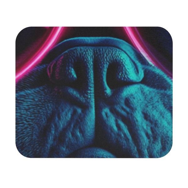 Mirja-Neon French Bulldog Mouse Pad