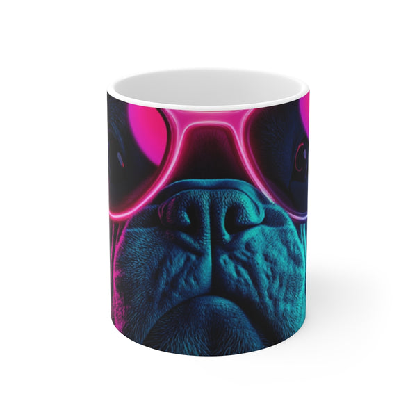 Mirja's Futuristic French Bulldog Mug