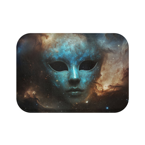 "Mirror design bath mat nebula"