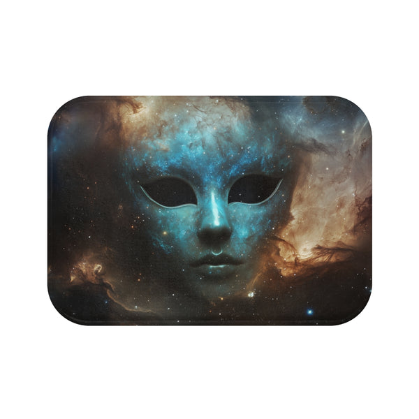 "Mirror design bath mat nebula"