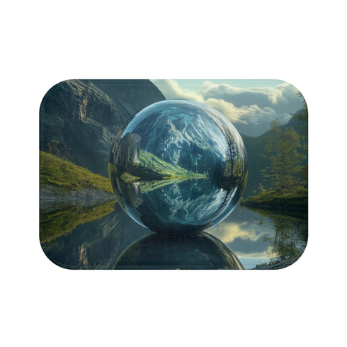 "Mirror Planet Bath Mat Dream"