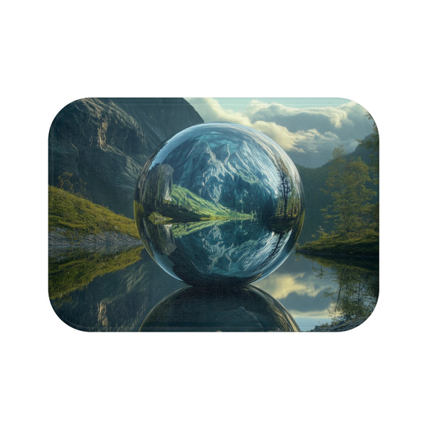 "Mirror Planet Bath Mat Dream"