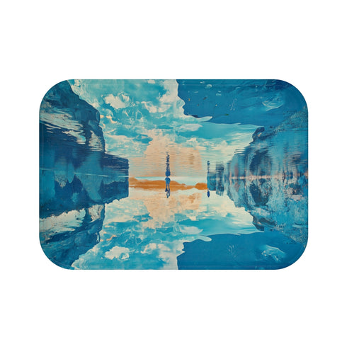 Mirror Sea Bath Mat Reflections