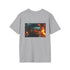 Mirrored Helmet City Fire T-Shirt