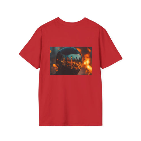 Mirrored Helmet City Fire T-Shirt
