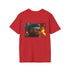 Mirrored Helmet City Fire T-Shirt