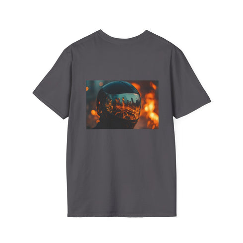 Mirrored Helmet City Fire T-Shirt