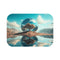 "Mirrored Planet Inspired Bath Mat"