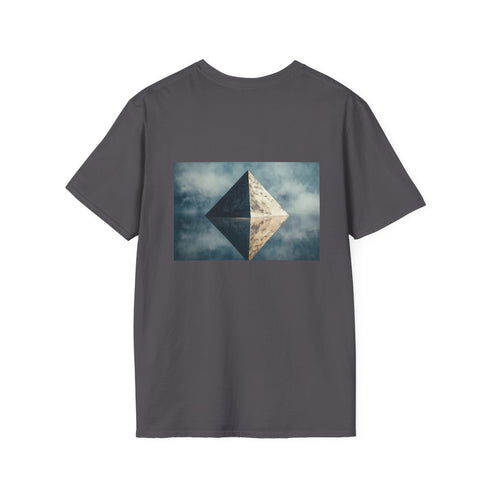 Mirrored Pyramid T Shirt Dimension
