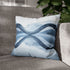 Mirrored River Bending Into Infinity Loo — Double-Sided Cushion Cover — Sofa & Armchair Living Room Lifestyle View