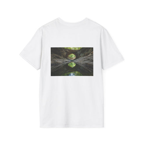 Mirrored River Infinite Loop Tee