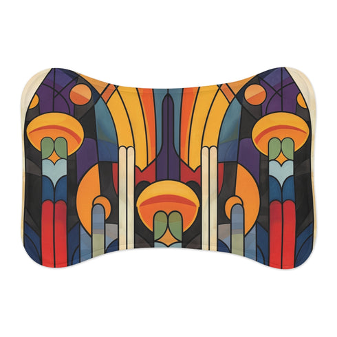 "Modern Abstract Pet Mat"